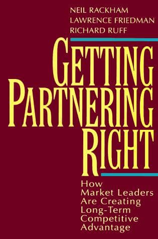 Tapa de Getting Partnering Right