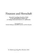 Tapa de Finanzen und Herrschaft