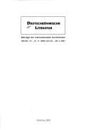 Tapa de Deutschböhmische Literatur