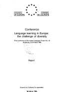 Tapa de Conference [on] Language Learning in Europe