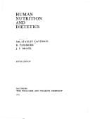 Tapa de Human nutrition and dietetics