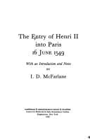 Tapa de The Entry of Henri II into Paris, 16 June 1549