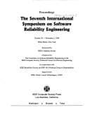Tapa de The Seventh International Symposium on Software Reliability Engineering