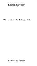 Tapa de Dis-moi que j'imagine