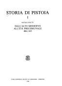 Tapa de Storia di Pistoia