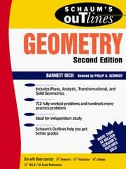 Tapa de Schaum's outline of theory and problems of geometry