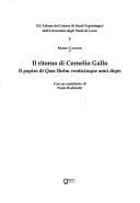 Tapa de Il ritorno di Cornelio Gallo
