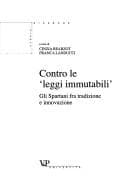 Tapa de Contro le "leggi immutabili"