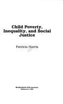 Tapa de Child poverty, inequality and social justice