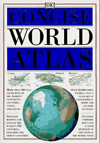Tapa de DK Concise World Atlas