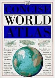 Tapa de DK Concise World Atlas