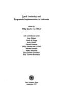 Tapa de Local leadership and programme implementation in Indonesia