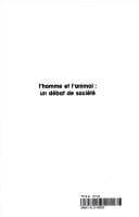Tapa de L'homme et l'animal