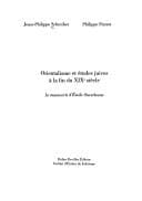 Tapa de Orientalisme et études juives à la fin du XIXe siècle