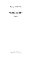 Tapa de Narbenschrift