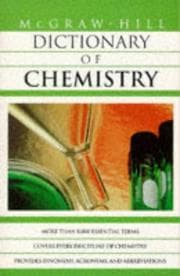 Tapa de McGraw-Hill dictionary of chemistry