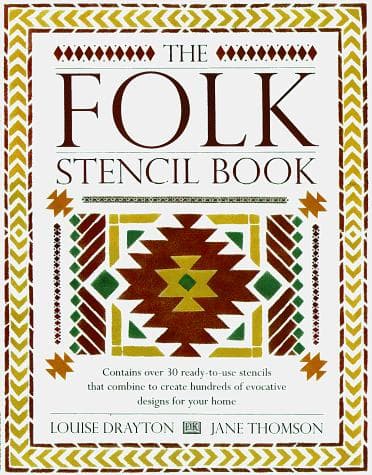 Tapa de The folk stencil book