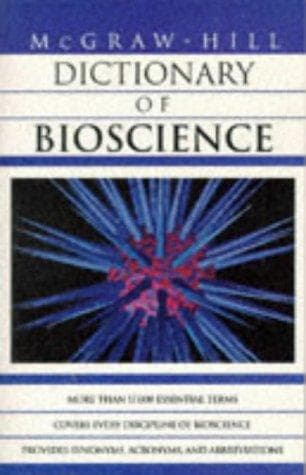 Tapa de McGraw-Hill dictionary of bioscience