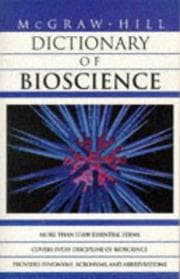 Tapa de McGraw-Hill dictionary of bioscience
