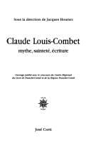 Tapa de Claude Louis-Combet