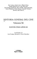 Tapa de Historia general del cine
