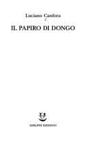 Tapa de Il papiro di Dongo