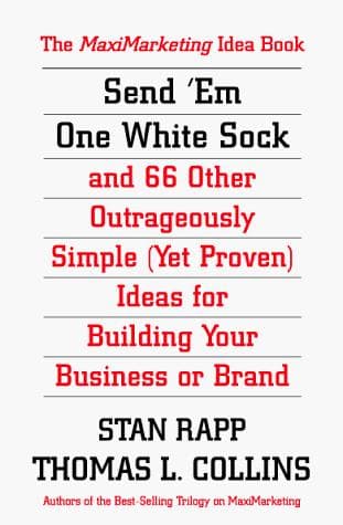Tapa de Send 'em one white sock