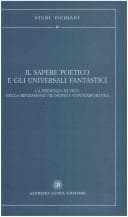Tapa de Il sapere poetico e gli universali fantastici