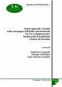Tapa de Poteri signorili e feudali nelle campagne dell'Italia settentrionale fra Tre e Quattrocento