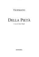 Tapa de Della pietà