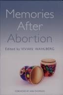 Tapa de Memories after abortion