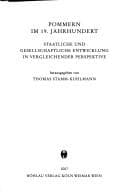 Tapa de Pommern im 19. Jahrhundert: staatliche und gesellschaftliche Entwicklung in vergleichender Perspektive