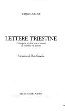 Tapa de Lettere triestine