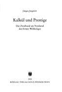 Tapa de Kalkül und Prestige
