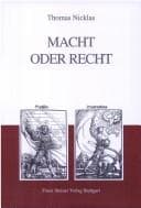 Tapa de Macht oder Recht: fr uhneuzeitliche Politik im obers achsischen Reichskreis