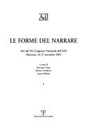 Tapa de Le forme del narrare