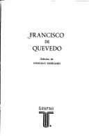 Tapa de Francisco de Quevedo