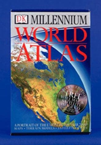 Tapa de DK Millennium World Atlas