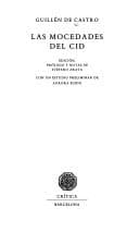 Tapa de Las mocedades del Cid