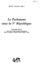Tapa de Le Parlement sous le Ve République