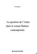 Tapa de La question de l'autre dans le roman haïtien contemporain