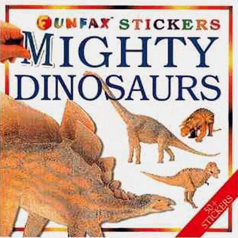 Tapa de Mighty Dinosaurs Sticker Book