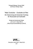 Tapa de Wahre Geschichte - Geschichte als Ware