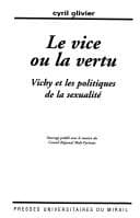 Tapa de Le vice ou la vertu