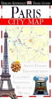 Tapa de Eyewitness Travel City Map to Paris