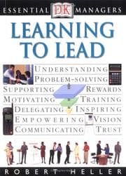 Tapa de Learning to lead