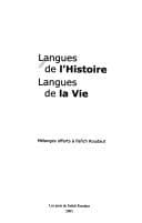 Tapa de Langues de l'histoire, langues de la vie
