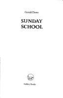 Tapa de Sunday school