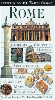 Tapa de Eyewitness Travel Guide to Rome