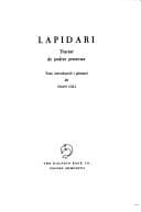 Tapa de Lapidari